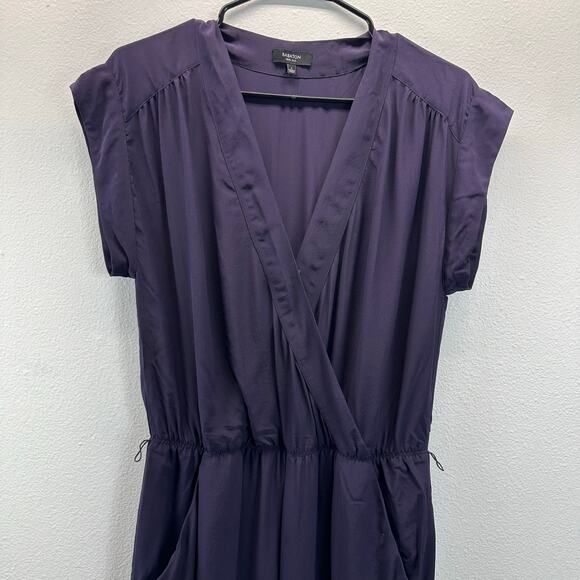 Aritzia Babaton Silk Jumpsuit Silk Large Suplice Neckline - Picture 7 of 14
